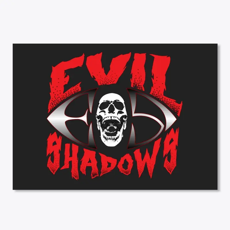 Evil Shadows Red Letter Logo